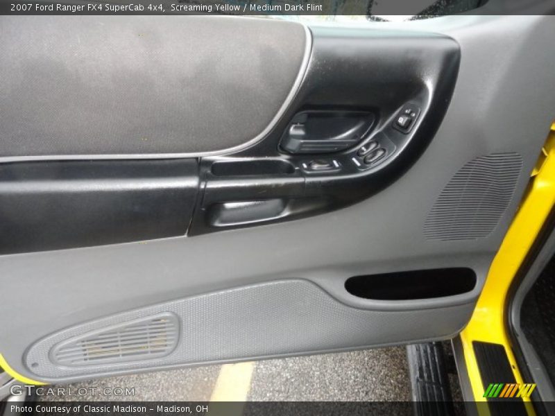 Screaming Yellow / Medium Dark Flint 2007 Ford Ranger FX4 SuperCab 4x4