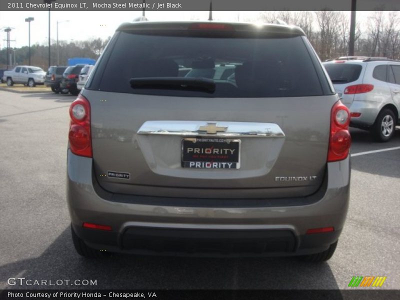 Mocha Steel Metallic / Jet Black 2011 Chevrolet Equinox LT