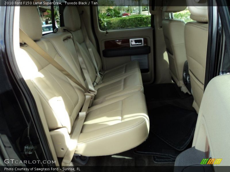 Tuxedo Black / Tan 2010 Ford F150 Lariat SuperCrew