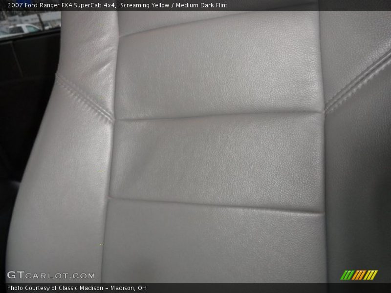 Screaming Yellow / Medium Dark Flint 2007 Ford Ranger FX4 SuperCab 4x4