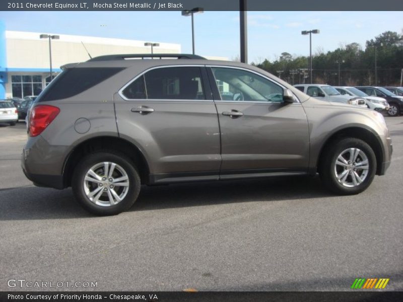 Mocha Steel Metallic / Jet Black 2011 Chevrolet Equinox LT