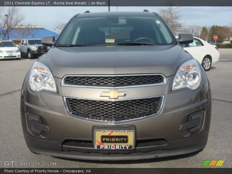 Mocha Steel Metallic / Jet Black 2011 Chevrolet Equinox LT
