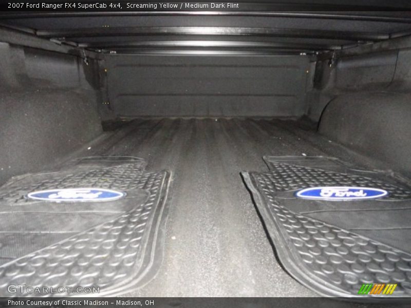 Screaming Yellow / Medium Dark Flint 2007 Ford Ranger FX4 SuperCab 4x4