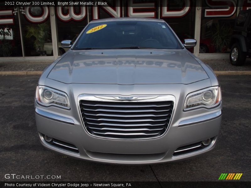 Bright Silver Metallic / Black 2012 Chrysler 300 Limited
