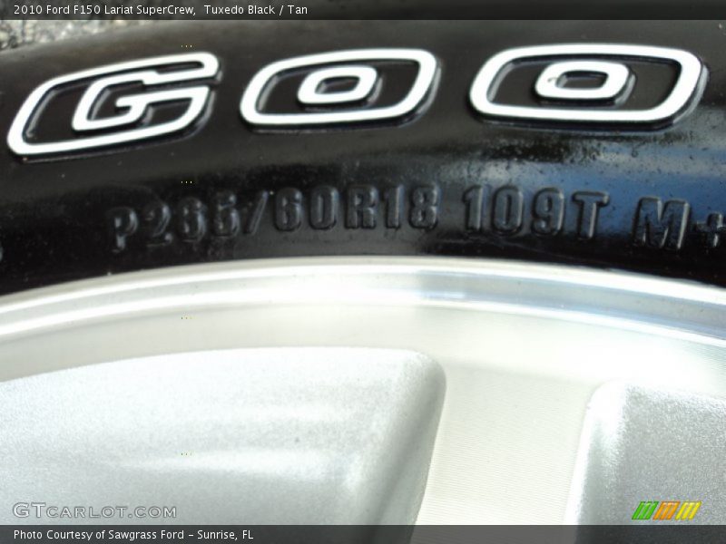 Tuxedo Black / Tan 2010 Ford F150 Lariat SuperCrew