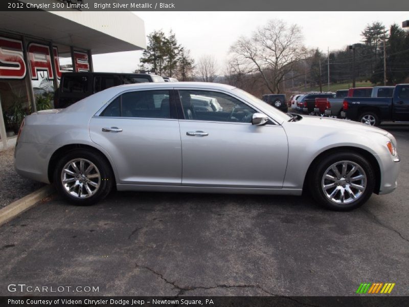 Bright Silver Metallic / Black 2012 Chrysler 300 Limited