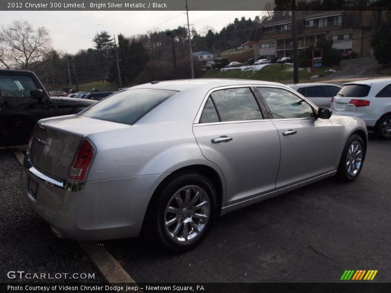 Bright Silver Metallic / Black 2012 Chrysler 300 Limited