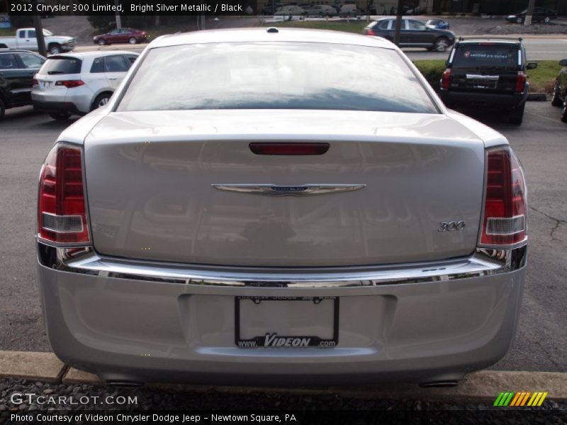 Bright Silver Metallic / Black 2012 Chrysler 300 Limited