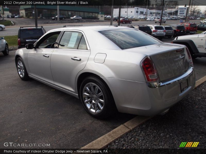 Bright Silver Metallic / Black 2012 Chrysler 300 Limited