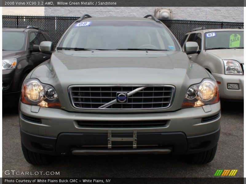 Willow Green Metallic / Sandstone 2008 Volvo XC90 3.2 AWD