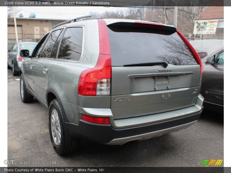 Willow Green Metallic / Sandstone 2008 Volvo XC90 3.2 AWD