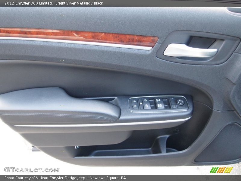 Bright Silver Metallic / Black 2012 Chrysler 300 Limited