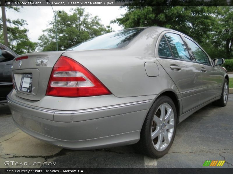 Desert Silver Metallic / Java 2003 Mercedes-Benz C 320 Sedan