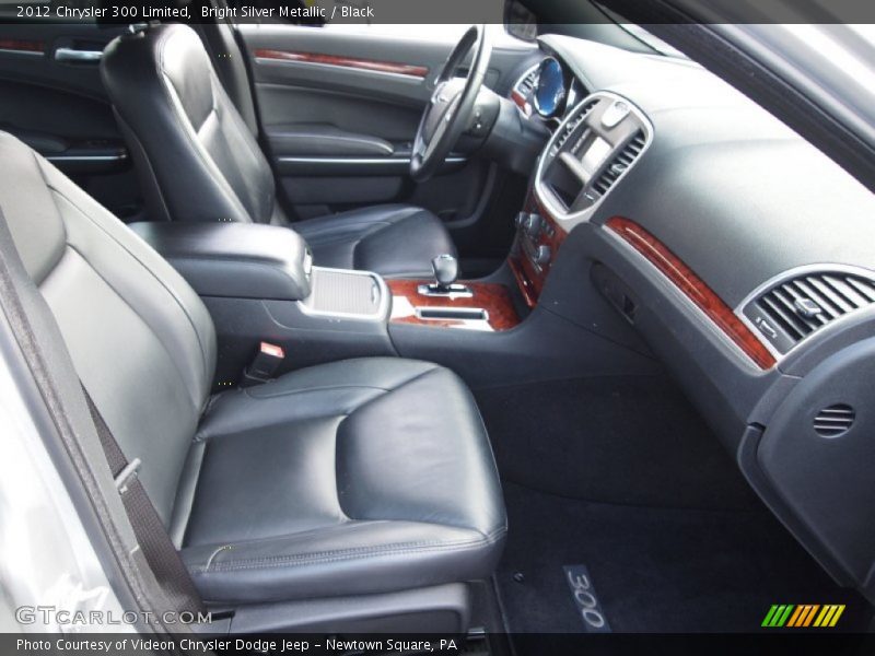 Bright Silver Metallic / Black 2012 Chrysler 300 Limited