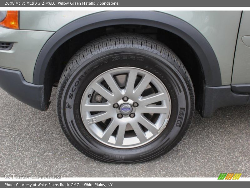 Willow Green Metallic / Sandstone 2008 Volvo XC90 3.2 AWD