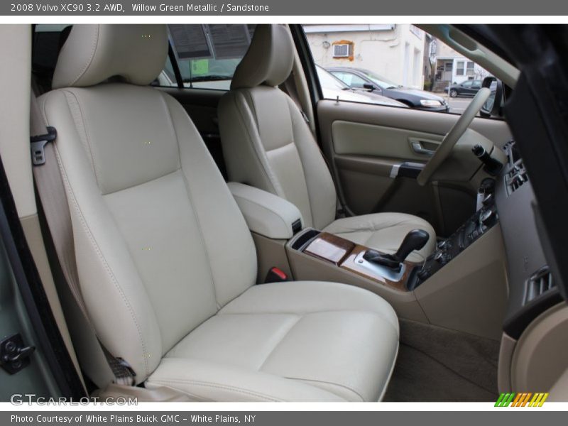 Willow Green Metallic / Sandstone 2008 Volvo XC90 3.2 AWD