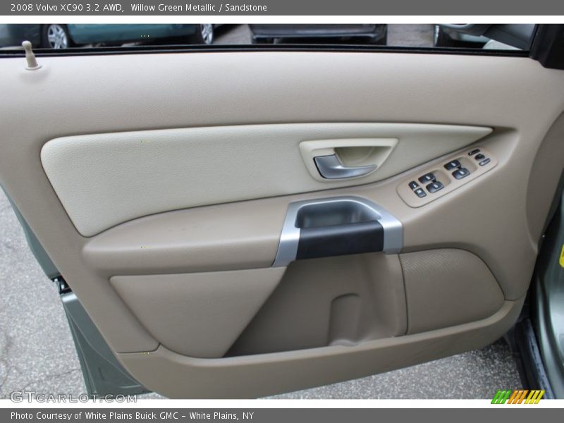 Willow Green Metallic / Sandstone 2008 Volvo XC90 3.2 AWD