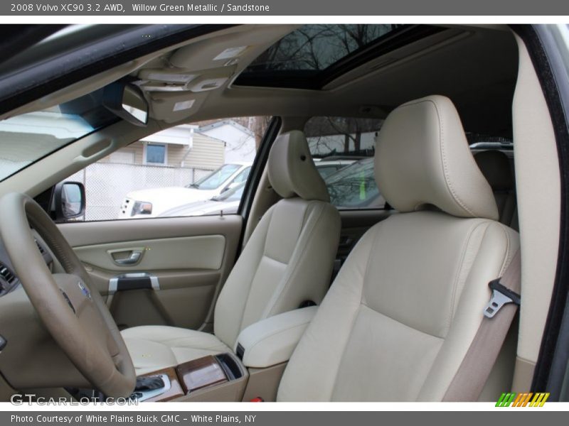 Willow Green Metallic / Sandstone 2008 Volvo XC90 3.2 AWD