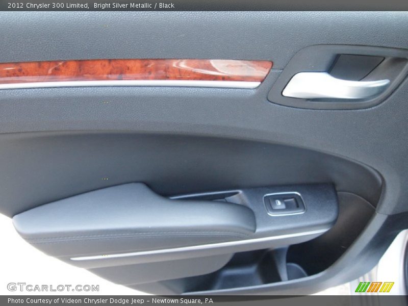 Bright Silver Metallic / Black 2012 Chrysler 300 Limited