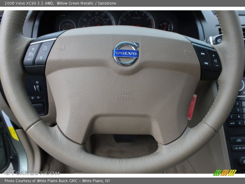 Willow Green Metallic / Sandstone 2008 Volvo XC90 3.2 AWD