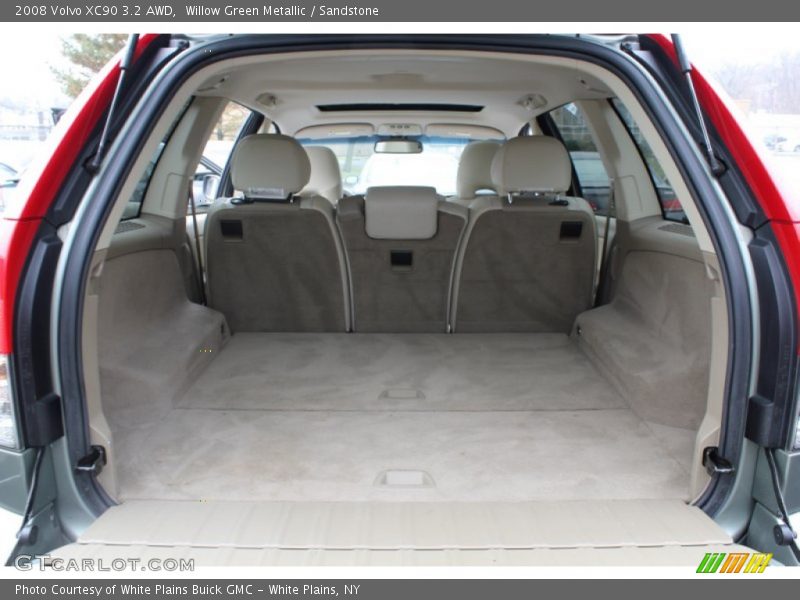 Willow Green Metallic / Sandstone 2008 Volvo XC90 3.2 AWD
