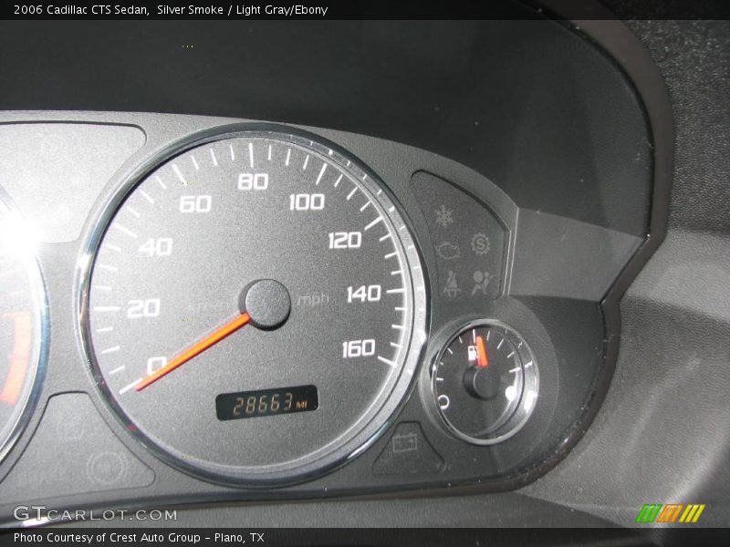 Silver Smoke / Light Gray/Ebony 2006 Cadillac CTS Sedan
