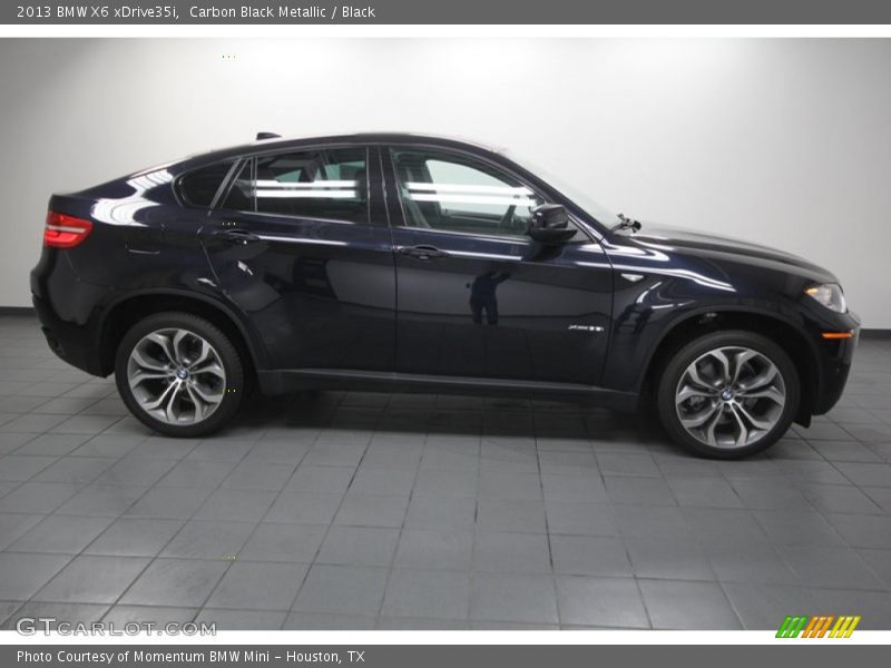 Carbon Black Metallic / Black 2013 BMW X6 xDrive35i