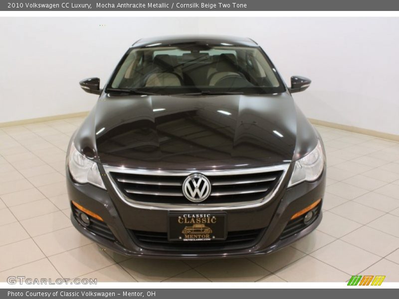 Mocha Anthracite Metallic / Cornsilk Beige Two Tone 2010 Volkswagen CC Luxury
