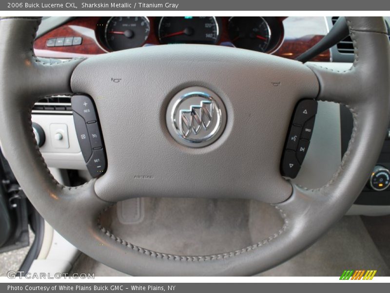 Sharkskin Metallic / Titanium Gray 2006 Buick Lucerne CXL