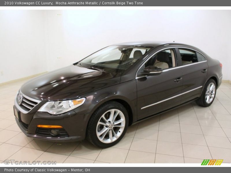 Mocha Anthracite Metallic / Cornsilk Beige Two Tone 2010 Volkswagen CC Luxury