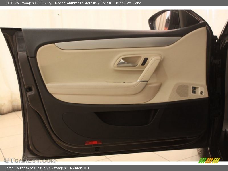 Mocha Anthracite Metallic / Cornsilk Beige Two Tone 2010 Volkswagen CC Luxury