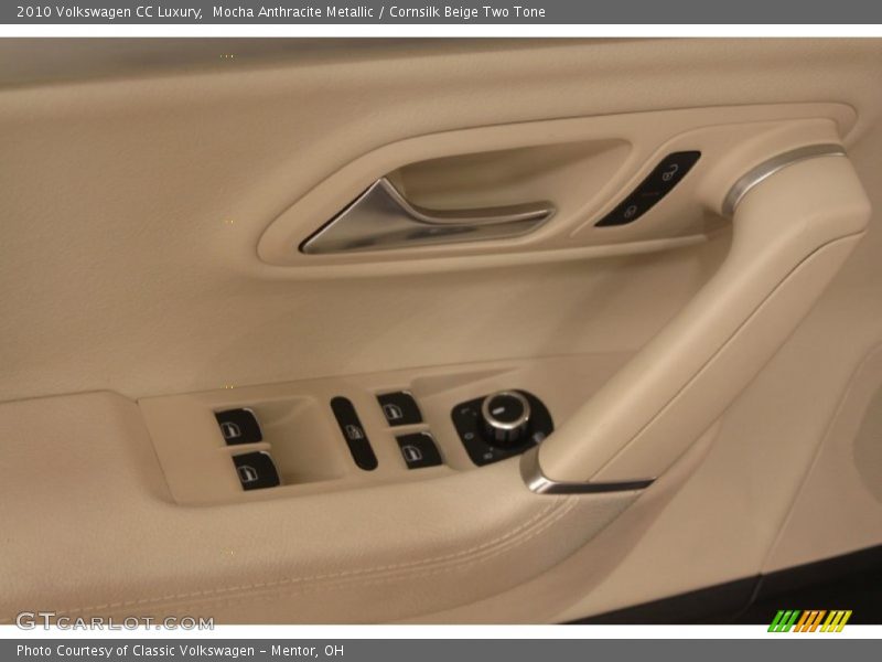 Mocha Anthracite Metallic / Cornsilk Beige Two Tone 2010 Volkswagen CC Luxury
