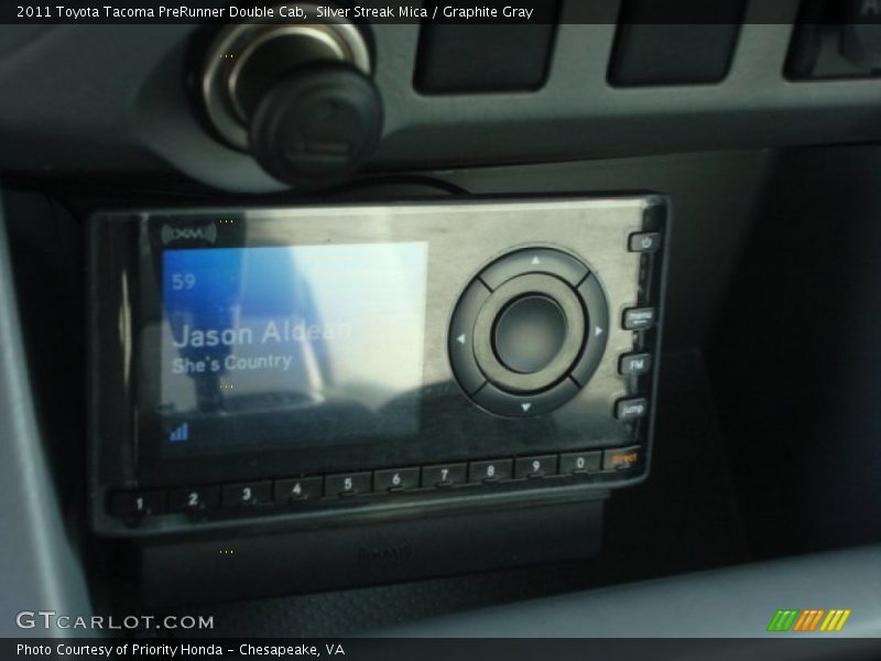 Silver Streak Mica / Graphite Gray 2011 Toyota Tacoma PreRunner Double Cab