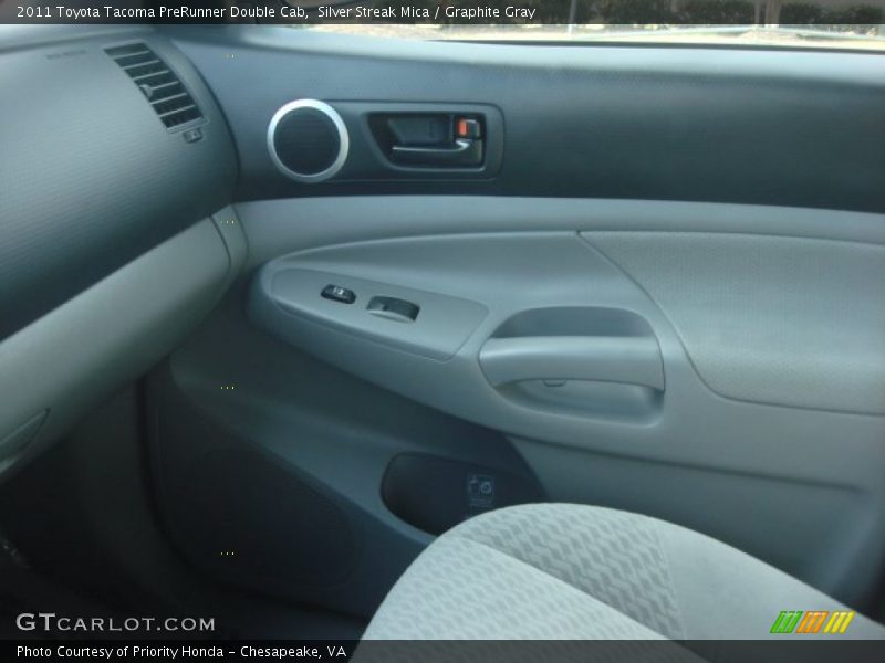 Silver Streak Mica / Graphite Gray 2011 Toyota Tacoma PreRunner Double Cab