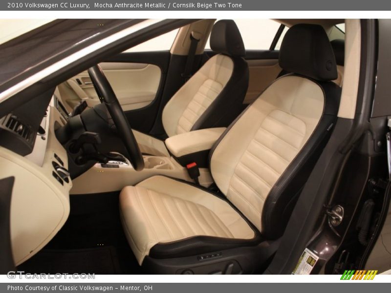 Mocha Anthracite Metallic / Cornsilk Beige Two Tone 2010 Volkswagen CC Luxury