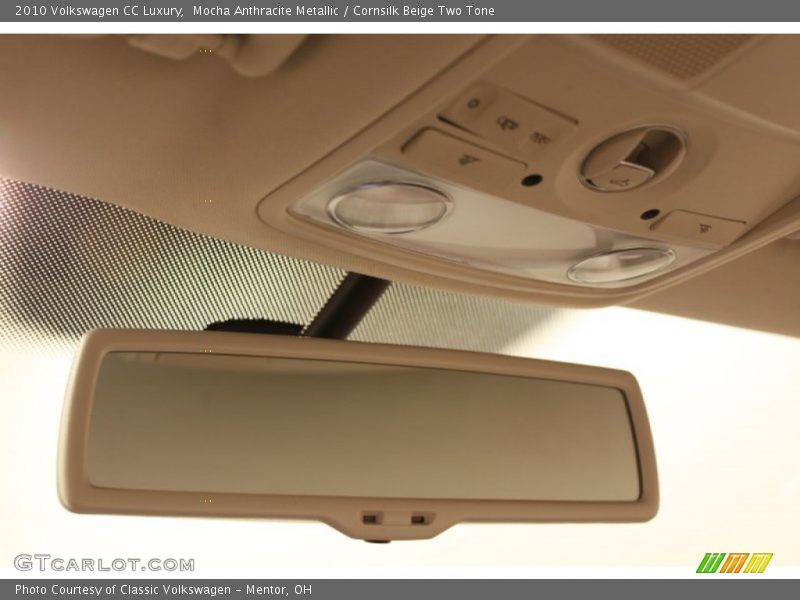 Mocha Anthracite Metallic / Cornsilk Beige Two Tone 2010 Volkswagen CC Luxury