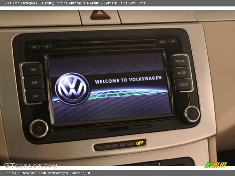 Mocha Anthracite Metallic / Cornsilk Beige Two Tone 2010 Volkswagen CC Luxury