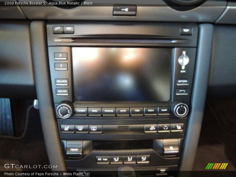 Aqua Blue Metallic / Black 2009 Porsche Boxster S