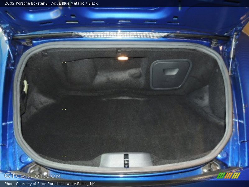 Aqua Blue Metallic / Black 2009 Porsche Boxster S