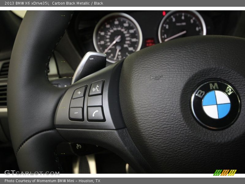 Carbon Black Metallic / Black 2013 BMW X6 xDrive35i