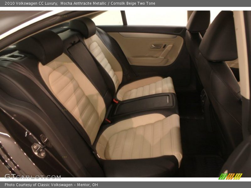 Mocha Anthracite Metallic / Cornsilk Beige Two Tone 2010 Volkswagen CC Luxury