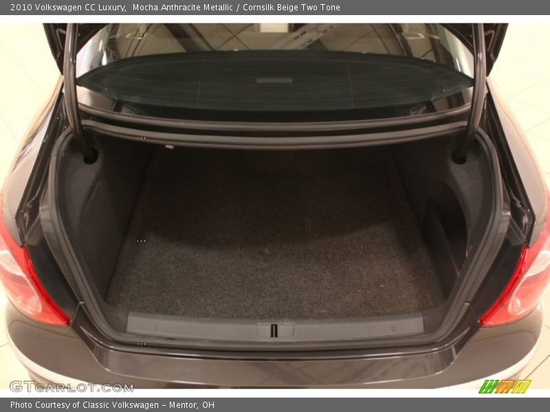 Mocha Anthracite Metallic / Cornsilk Beige Two Tone 2010 Volkswagen CC Luxury