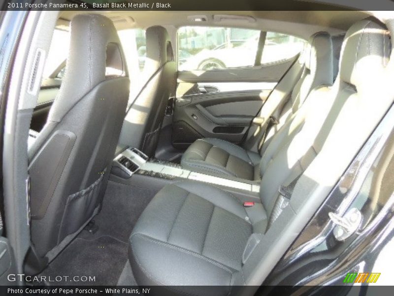 Basalt Black Metallic / Black 2011 Porsche Panamera 4S