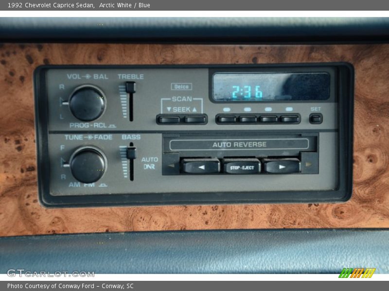Audio System of 1992 Caprice Sedan