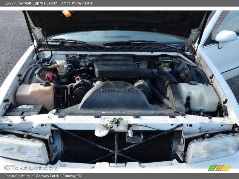  1992 Caprice Sedan Engine - 5.0 Liter OHV 16-Valve V8