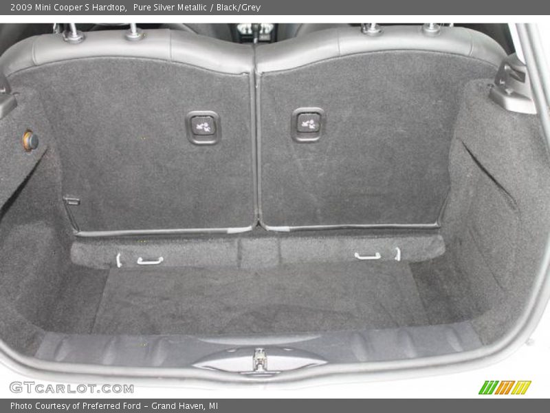 Pure Silver Metallic / Black/Grey 2009 Mini Cooper S Hardtop