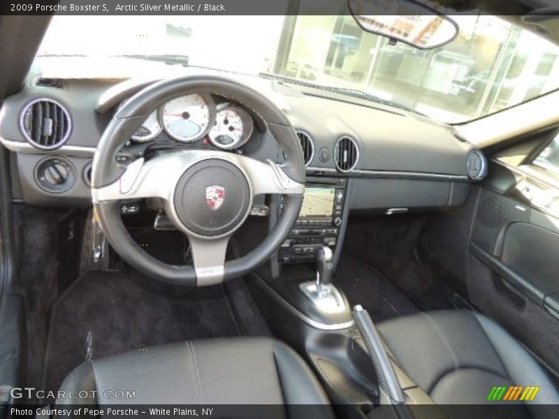 Black Interior - 2009 Boxster S 