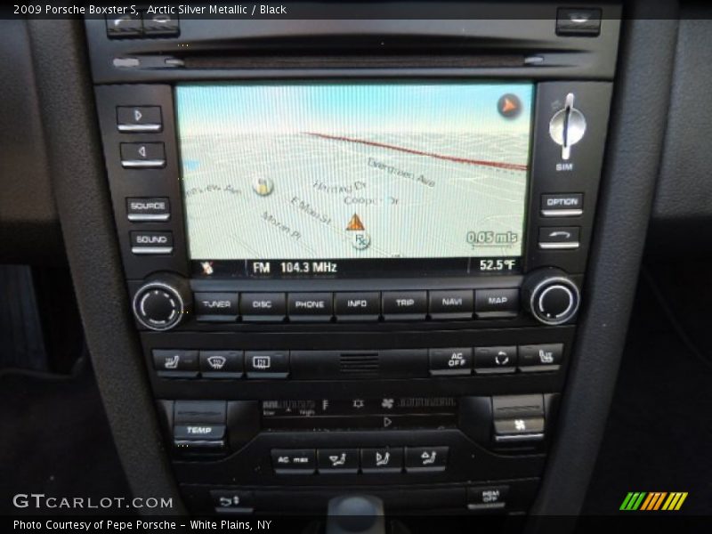 Navigation of 2009 Boxster S