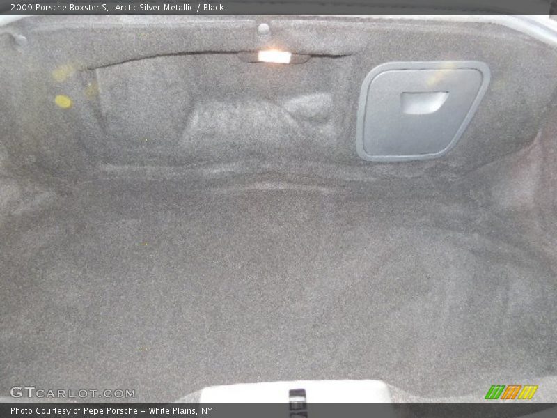 Arctic Silver Metallic / Black 2009 Porsche Boxster S
