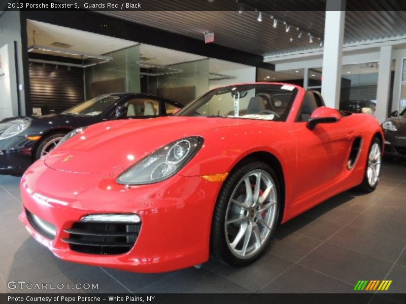 Guards Red / Black 2013 Porsche Boxster S